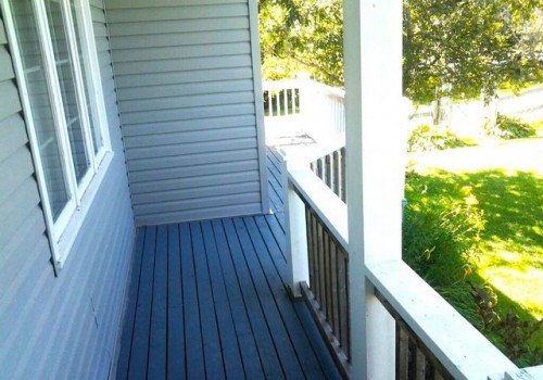 Balcony of a houe in CHEZZETCOOK, Halifax real estate