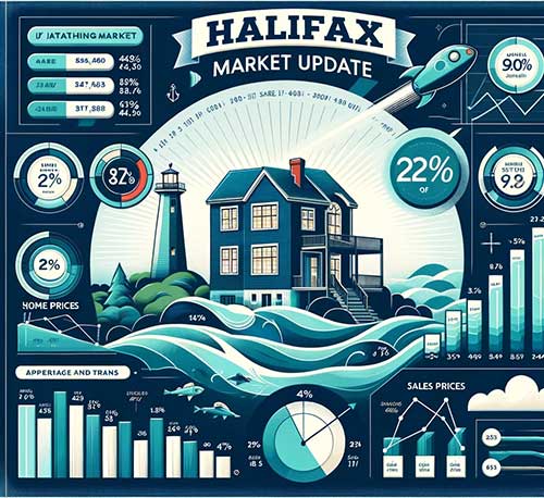 Info graphic Halifax real estate market trends